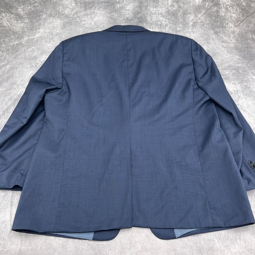CCS Suit Men 51R/43W x 30L Dynamic Concept Blue‎ Wool Classic Career 2pc - Picture 9 of 16